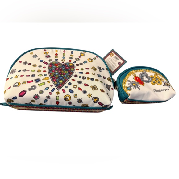 Brighton Charmed Love Cosmetic Bags (Set of 2) - Picture 4 of 6